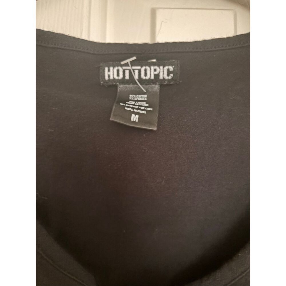 Hot Topic Lace Up Crop Top - Picture 3 of 4